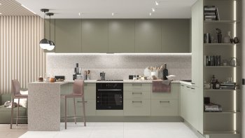 Тренды и новые цвета в дизайне современных кухонь в 2023 году в Линёво - linyovo.mebel54.com | фото