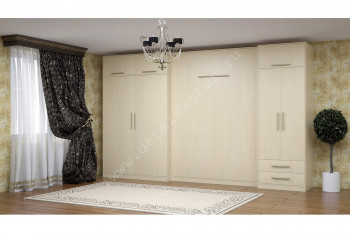 Комплект мебели со шкаф-кроватью трансформер Ратмир в Линёво - linyovo.mebel54.com | фото