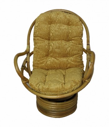 SWIVEL ROCKER кресло-качалка, ротанг №4 в Линёво - linyovo.mebel54.com | фото