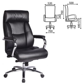 Кресло офисное BRABIX Phaeton EX-502 в Линёво - linyovo.mebel54.com | фото