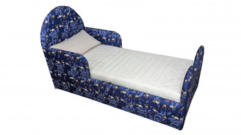 Кровать детская Соня (Печать Панда синий., 1 категория) в Линёво - linyovo.mebel54.com | фото