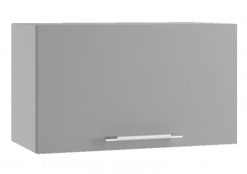 Ройс ПГ 600 Шкаф верхний горизонтальный (Графит софт/корпус Серый) в Линёво - linyovo.mebel54.com | фото
